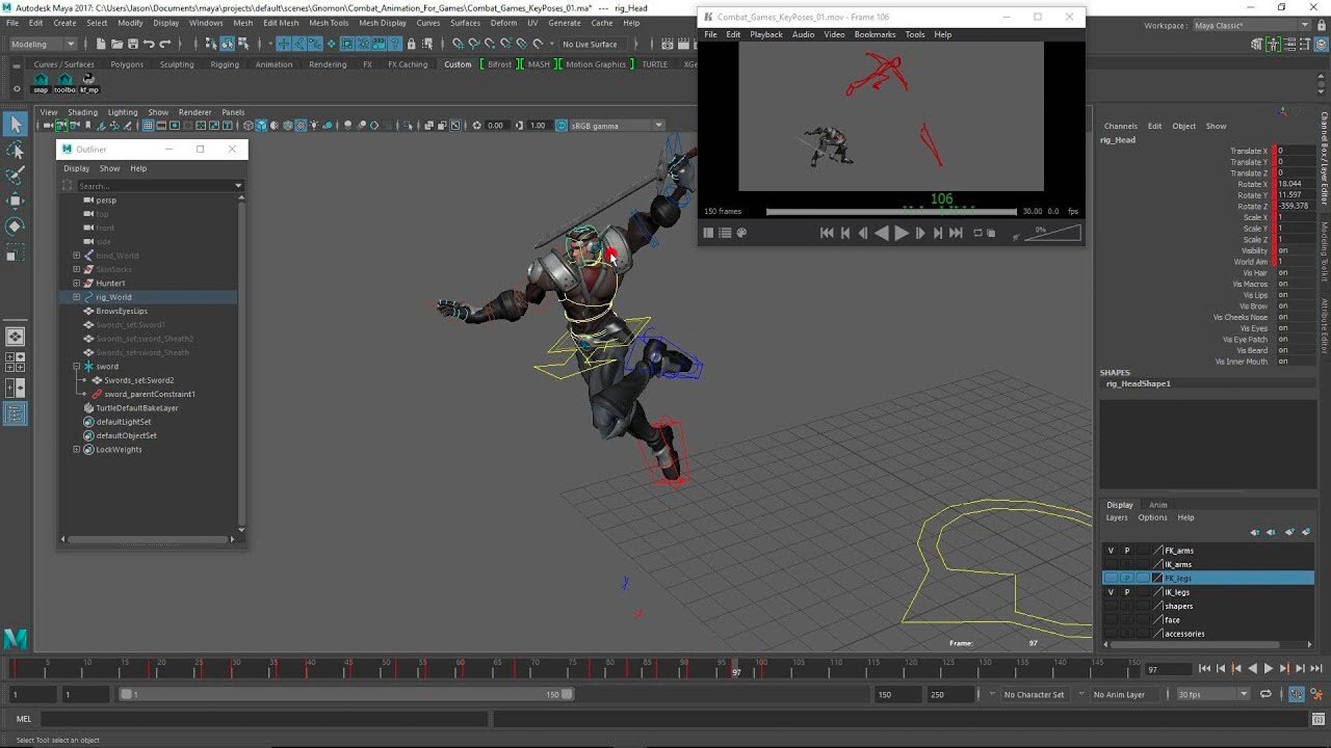 Combat Animation for Games with Jason Shum